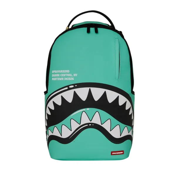 Mochila Sprayground Shark Central Bubbly Light Blue