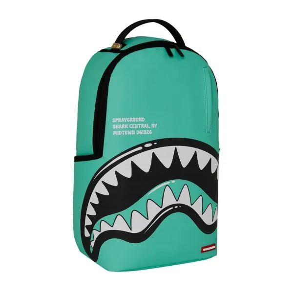 Mochila Sprayground Shark Central Bubbly Light Blue