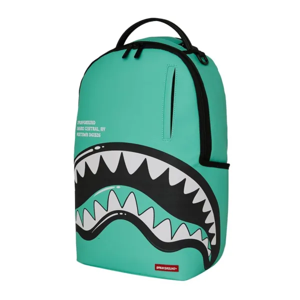 Mochila Sprayground Shark Central Bubbly Light Blue