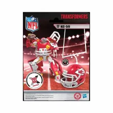 Figura Kansas City Chiefs Transformers x NFL Mini Helmet - Hasbro