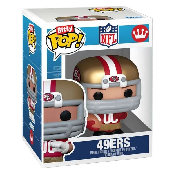 Funko Bitty Pop San Francisco 49ERS NFL Helmets Coleccionable