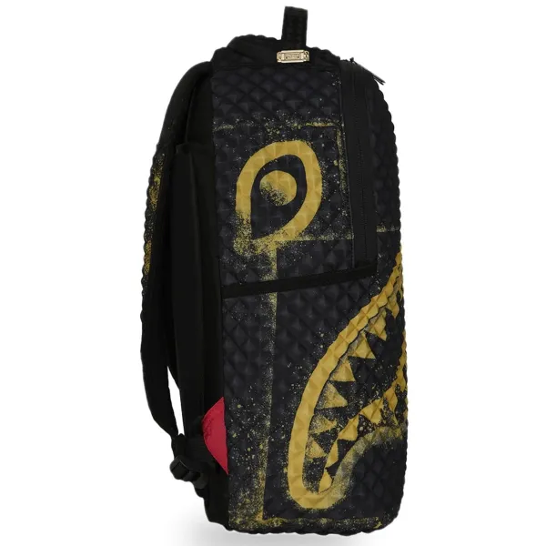Sprayground Pyramid Stencil Shark - lado