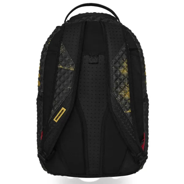 Sprayground Pyramid Stencil Shark - trasera