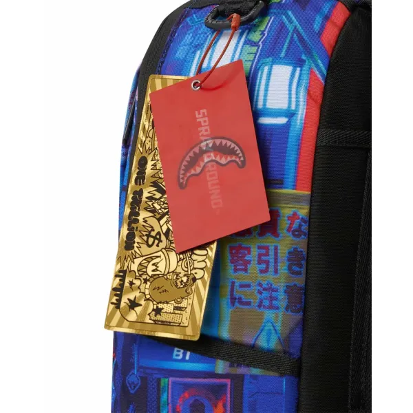 Mochila Sprayground DeepCity multicolor - etiquetas Mochila Sprayground DeepCity multicolor - etiquetas