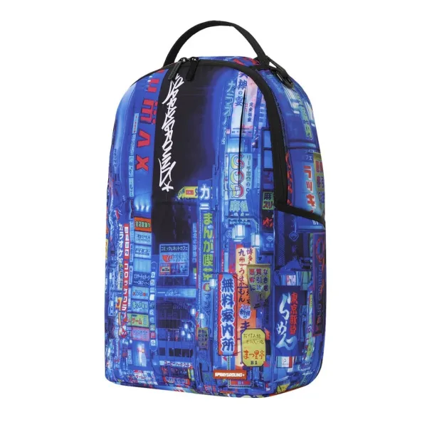 Mochila Sprayground DeepCity multicolor - lateral Mochila Sprayground DeepCity multicolor - lateral