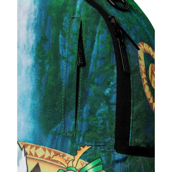 Mochila Sprayground Madagascar King Julien - detalle