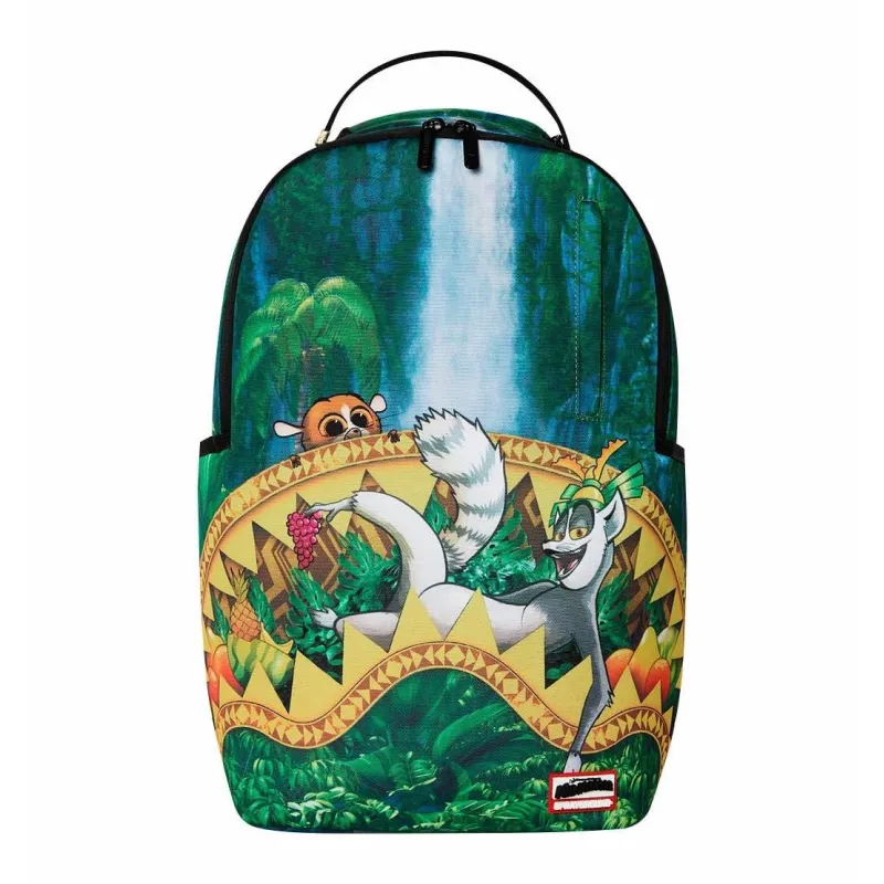 Mochila Sprayground Madagascar King Julien - frontal