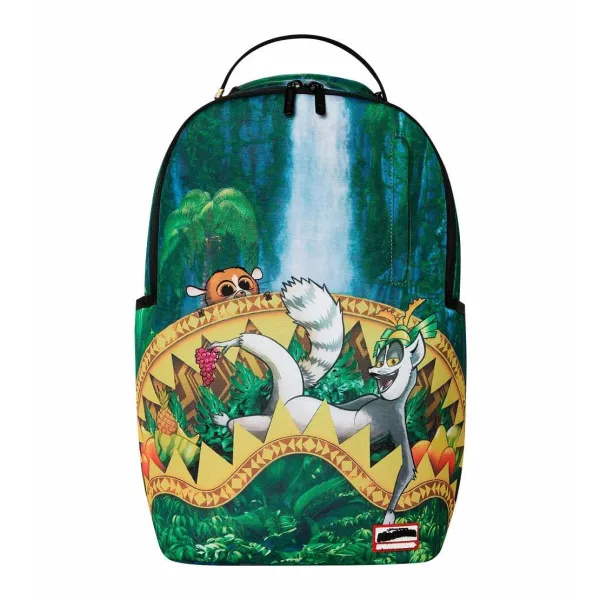 Mochila Sprayground Madagascar King Julien - frontal