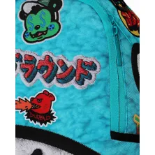 Sprayground Embellished Fleece en azul - detalle Sprayground Embellished Fleece en azul - detalle