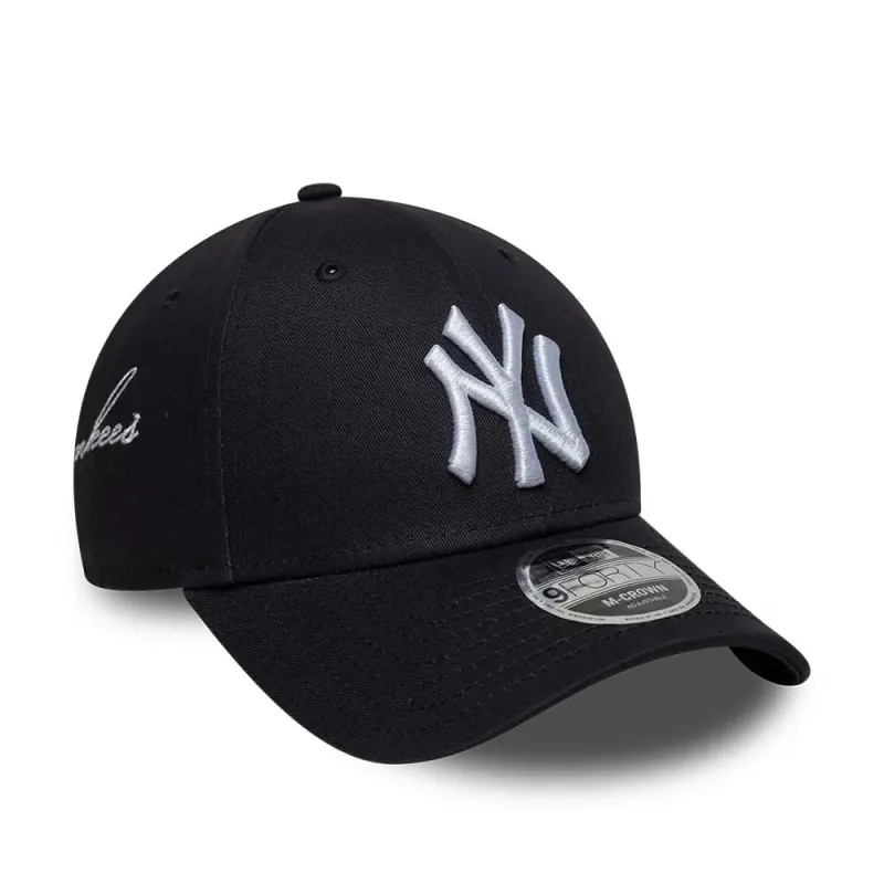 Gorra New York Yankees 9Forty MC MLB Side Script New Era navy