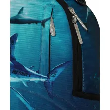 Sprayground Shark Underwater en azul - cremalleras