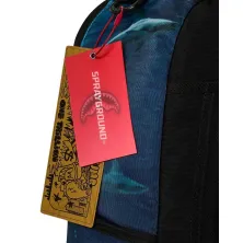 Sprayground Shark Underwater en azul - etiquetas