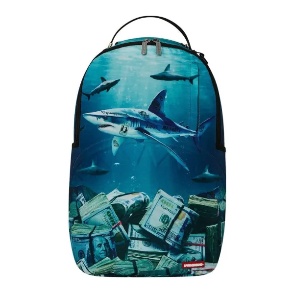 Sprayground Shark Underwater en azul - principal