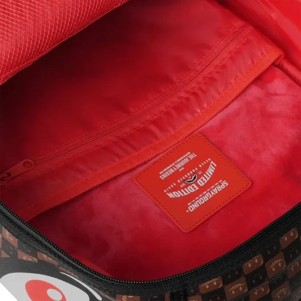 Mochila Sprayground Shark in Paris WTF Bubble Brown