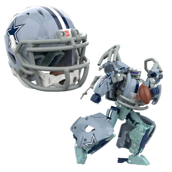 Figura Dallas Cowboys Transformers x NFL Mini Helmet - Hasbro