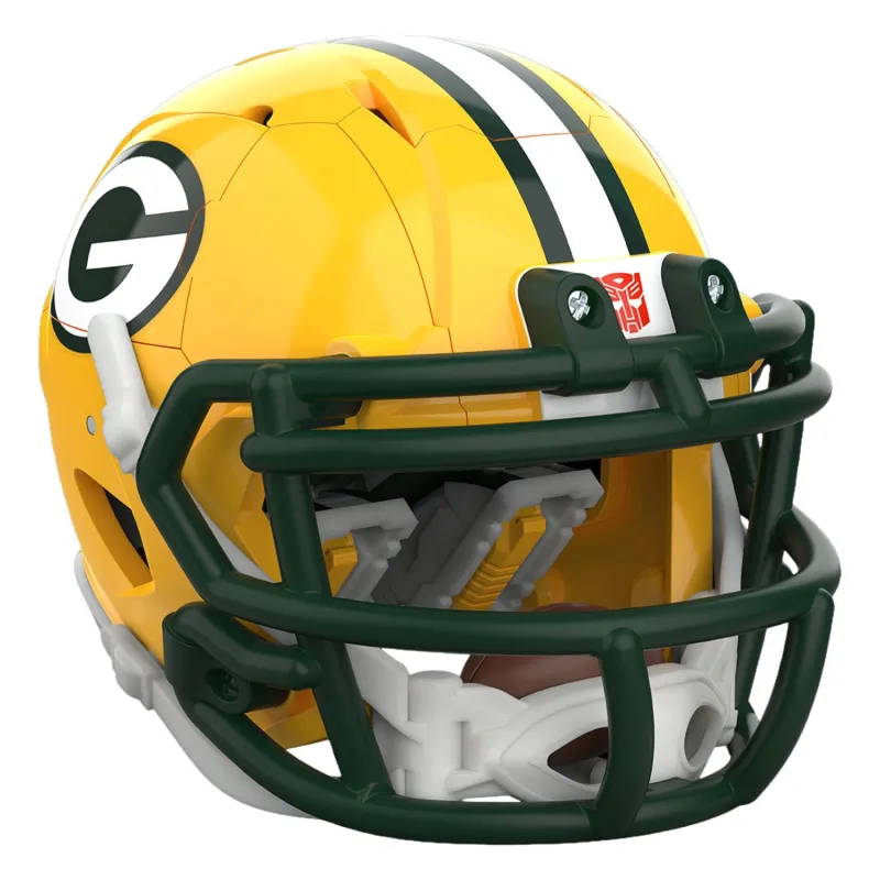 Figura Green Bay Packers Transformers x NFL Mini Helmet - Hasbro
