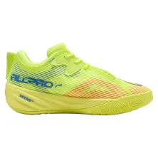 Zapatillas All-Pro Nitro 2 de Puma en amarillo, vista lateral