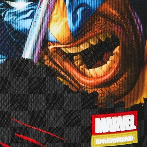 Sprayground Marvel Wolverine - detalle Sprayground Marvel Wolverine - detalle