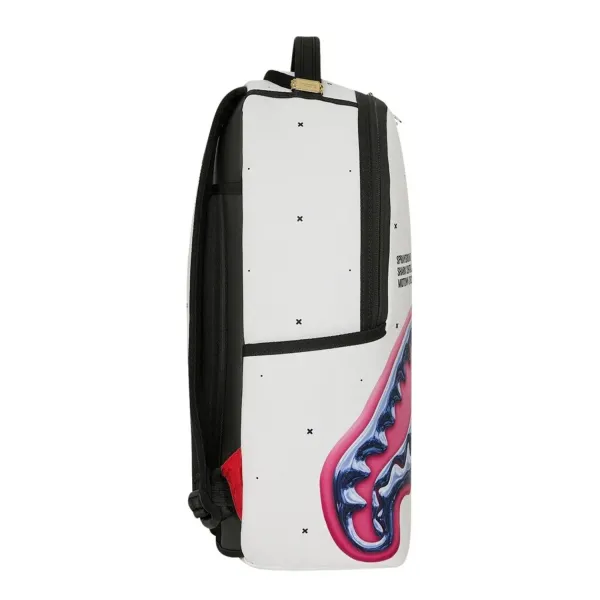 Sprayground Shark Central Liquid - lado Sprayground Shark Central Liquid - lado
