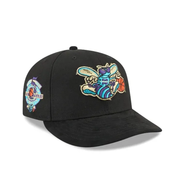 Gorra Charlotte Hornets 9Fifty Pre-Curved Suede New Era