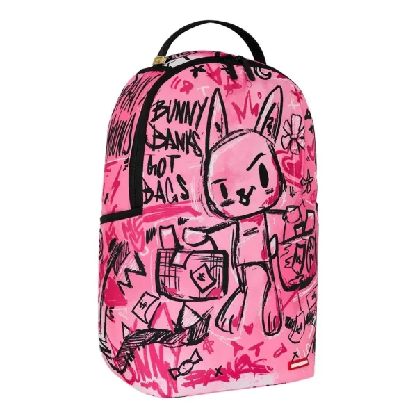 Sprayground Bunny Banks rosa - lateral Sprayground Bunny Banks rosa - lateral