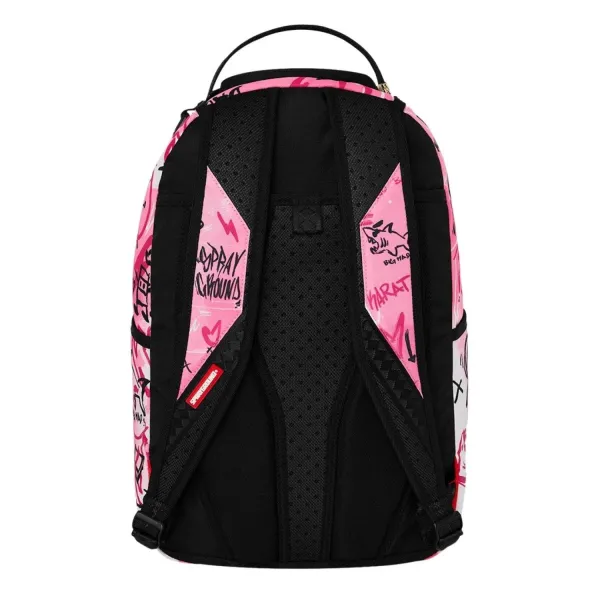 Sprayground Bunny Banks rosa - trasera Sprayground Bunny Banks rosa - trasera