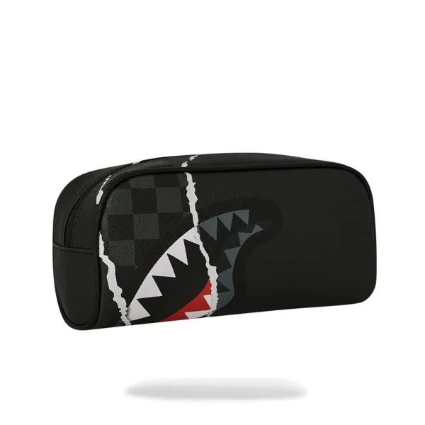 Estuche Sprayground Center RIP Revealing Grey Check