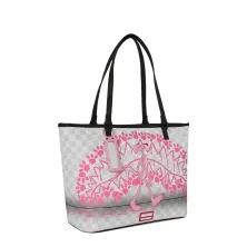 Sprayground Pink Panther Pawprints Tote - lateral Sprayground Pink Panther Pawprints Tote - lateral