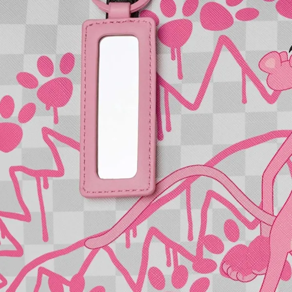 Sprayground Pink Panther Pawprints Tote - detalle Sprayground Pink Panther Pawprints Tote - detalle