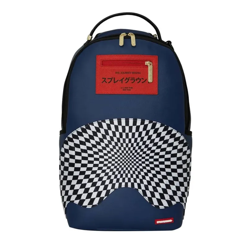 Mochila Sprayground Ichimatsu - azul principal