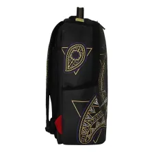 Mochila Sprayground Marvel Black Panther B9073 negra con pantera y detalles morados y dorados - 3 Mochila Sprayground Marvel Black Panther B9073 negra con pantera y detalles morados y dorados - 3