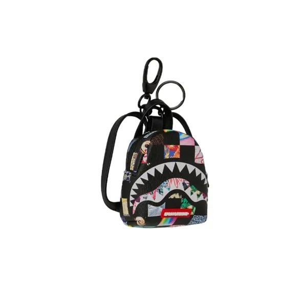 Llavero Sprayground Crazy Check - lateral Llavero Sprayground Crazy Check - lateral