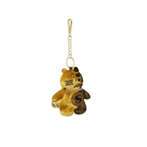 Llavero oso Sprayground SIP Gold Drip - 3 Llavero oso Sprayground SIP Gold Drip - 3