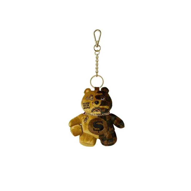 Llavero oso Sprayground SIP Gold Drip - 1