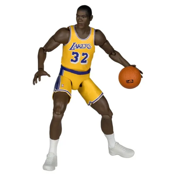 Magic Johnson Lakers McFarlane NBA Legends Series - 4 Magic Johnson Lakers McFarlane NBA Legends Series - 4