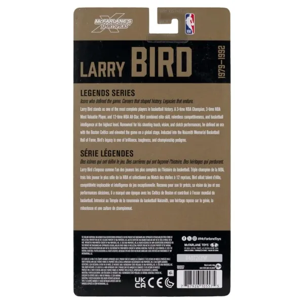 Figura Larry Bird Boston Celtics McFarlane NBA Legends - 8 Figura Larry Bird Boston Celtics McFarlane NBA Legends - 8