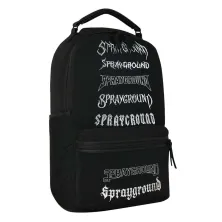 mochila Sprayground Signature Series Boujee Bag 2 negra - 2 mochila Sprayground Signature Series Boujee Bag 2 negra - 2