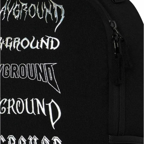 mochila Sprayground Signature Series Boujee Bag 2 negra - detalle mochila Sprayground Signature Series Boujee Bag 2 negra - detalle