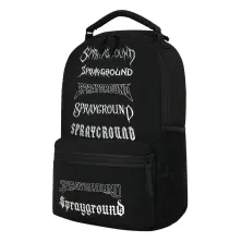 mochila Sprayground Signature Series Boujee Bag 2 negra - 4 mochila Sprayground Signature Series Boujee Bag 2 negra - 4