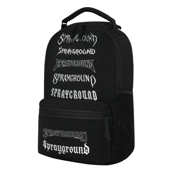 mochila Sprayground Signature Series Boujee Bag 2 negra - 4 mochila Sprayground Signature Series Boujee Bag 2 negra - 4