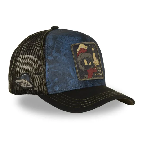 Gorra Capslab Looney Tunes Marvin lado Gorra Capslab Looney Tunes Marvin lado