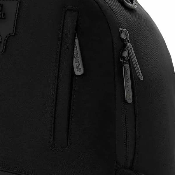 Sprayground Shark Central Blacked Out - mochila negra 3 Sprayground Shark Central Blacked Out - mochila negra 3