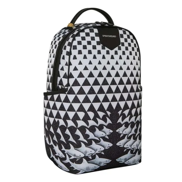 Mochila Sprayground Eschark en blanco y negro - 2 Mochila Sprayground Eschark en blanco y negro - 2