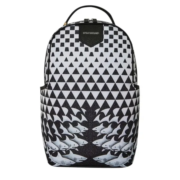 Mochila Sprayground Eschark en blanco y negro - 1 Mochila Sprayground Eschark en blanco y negro - 1