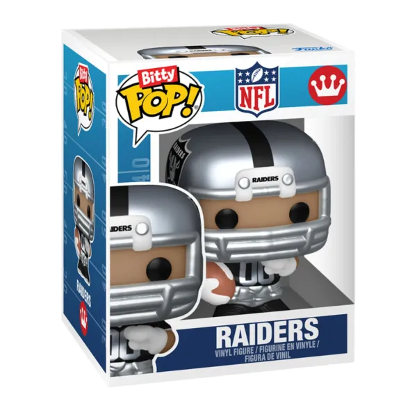 Funko Bitty Pop Las Vegas Raiders NFL Helmets Coleccionable
