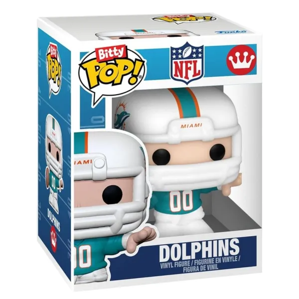 Funko Bitty Pop Miami Dolphins NFL Helmets Coleccionable