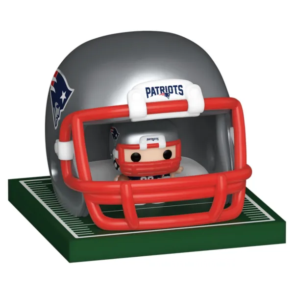Funko Bitty Pop New England Patriots NFL Helmets Coleccionable