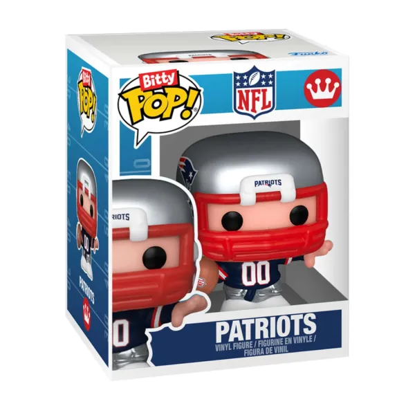 Funko Bitty Pop New England Patriots NFL Helmets Coleccionable