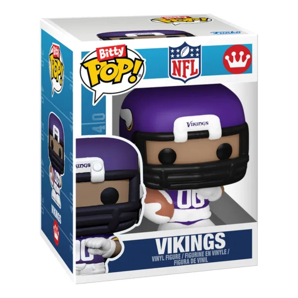 Funko Bitty Pop Minnesota Vikings NFL Helmets Coleccionable