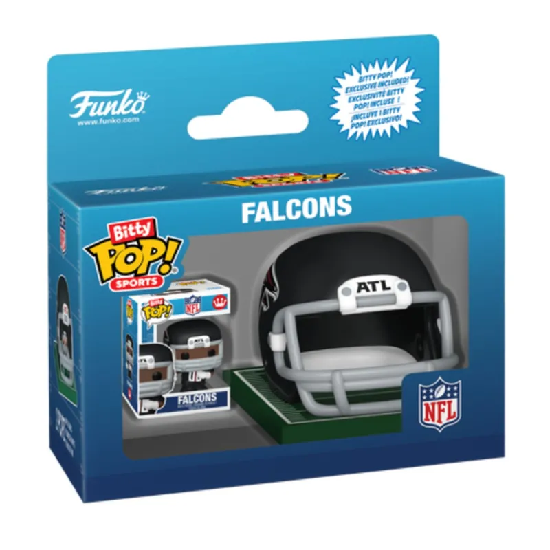 Funko Bitty Pop Atlanta Falcons NFL Helmets Coleccionable